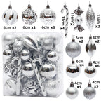 40 Pieces Christmas Ornaments Set
