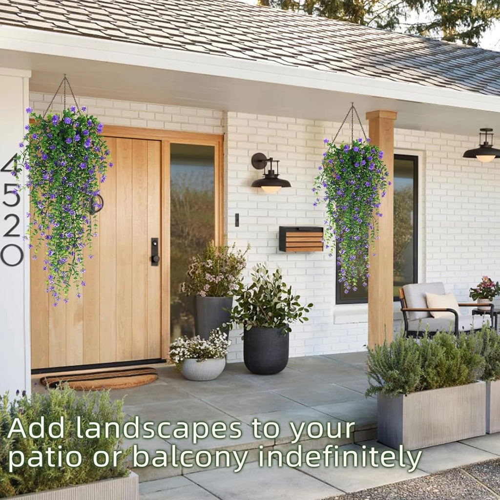 Artificial Plants Plastic Eucalyptus