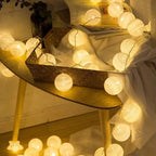 Cotton Balls String Lights  (OUT OF STOCK)