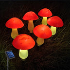 Solar-Powered Mushroom Light Garden Outdoor Decor