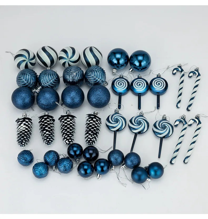 40 Pieces Christmas Ornaments Set