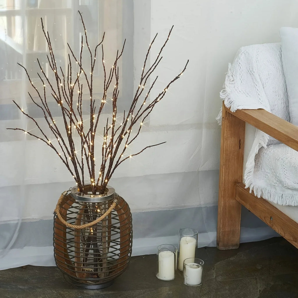 White Birch Branch Lights