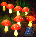 Solar-Powered Mushroom Light Garden Outdoor Decor