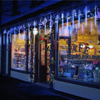 Meteor Shower Rain LED String Lights (Solar Powered)