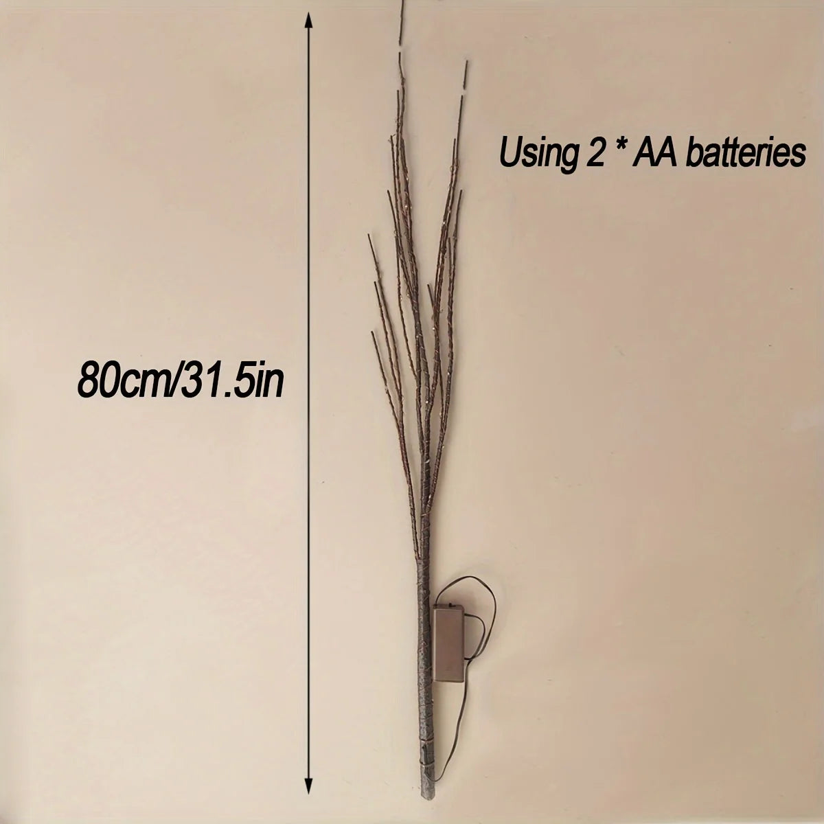 White Birch Branch Lights