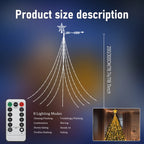 LED Outdoor Christmas Tree Decorations Lights