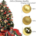 24/36Pcs/Box Xmas Tree Pendant Ornaments - (OUT OF STOCK)