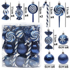 40 Pieces Christmas Ornaments Set