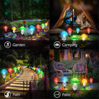 Solar-Powered Mushroom Light Garden Outdoor Decor