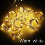 Christmas Curtain String Lights Decoration