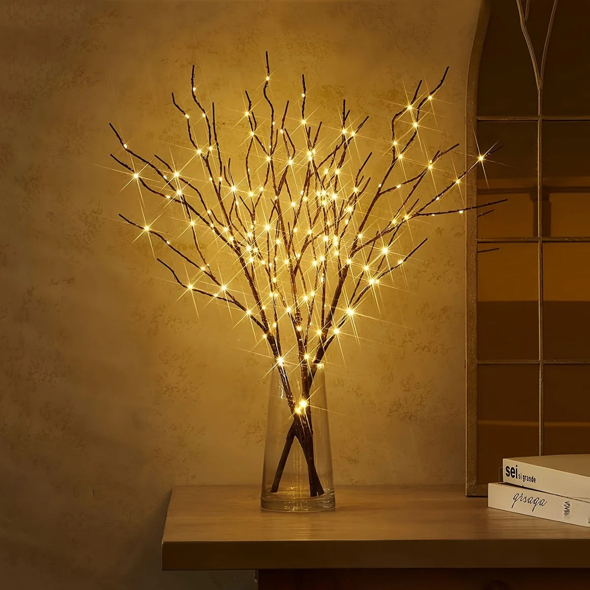 White Birch Branch Lights