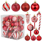 40 Pieces Christmas Ornaments Set