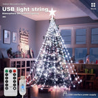 LED Outdoor Christmas Tree Decorations Lights