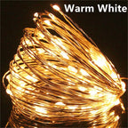 (USB) Christmas Lights Copper Wire String