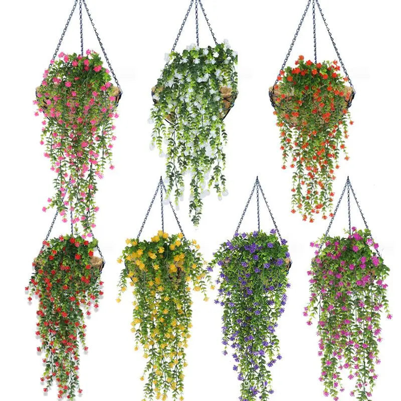 Artificial Plants Plastic Eucalyptus