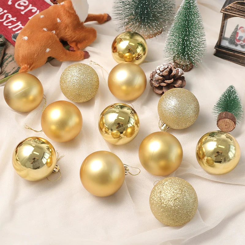24/36Pcs/Box Xmas Tree Pendant Ornaments - (OUT OF STOCK)