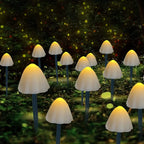 Solar-Powered Mushroom Lights Outdoor Decorative