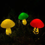 Solar-Powered Mushroom Light Garden Outdoor Decor