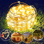 (USB) Christmas Lights Copper Wire String