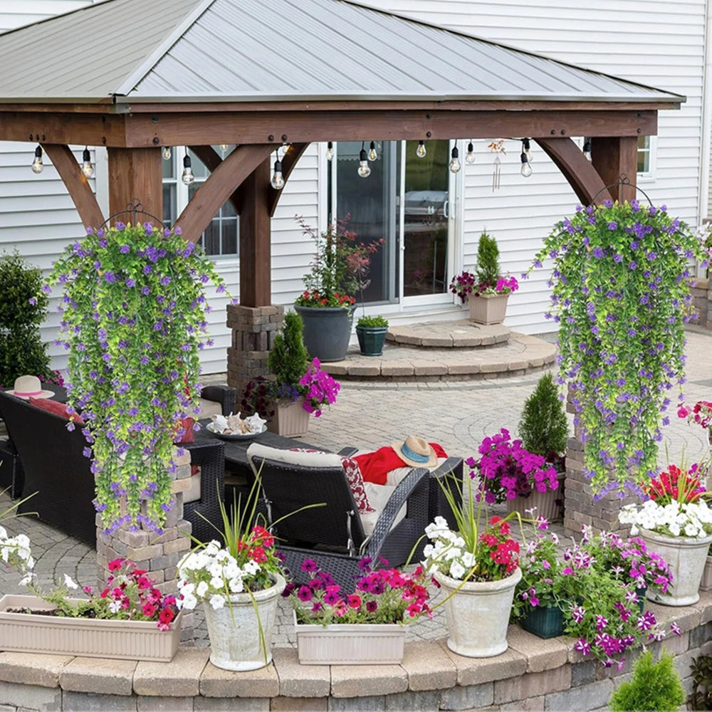 Artificial Plants Plastic Eucalyptus