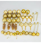 40 Pieces Christmas Ornaments Set