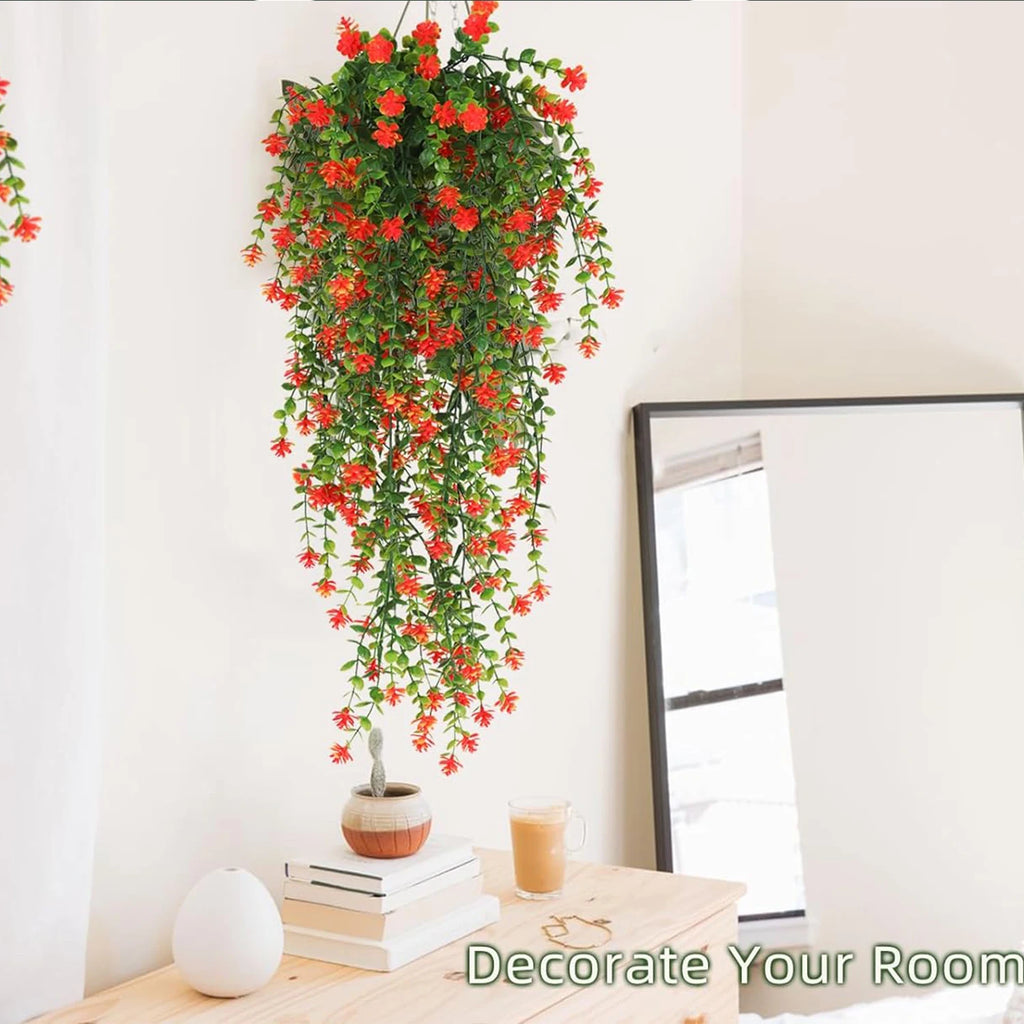 Artificial Plants Plastic Eucalyptus