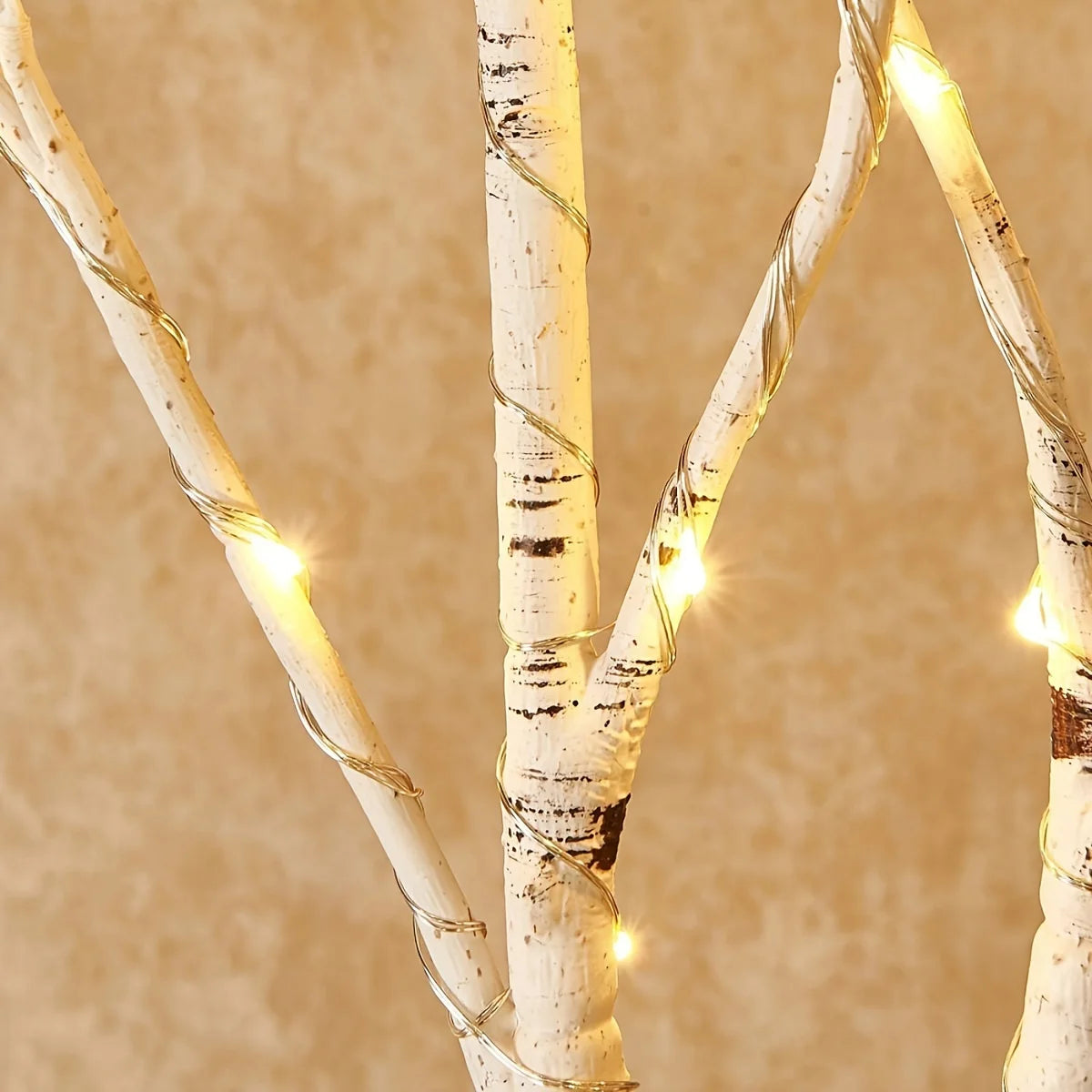 White Birch Branch Lights