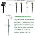 Solar-Powered Mushroom Lights Outdoor Decorative