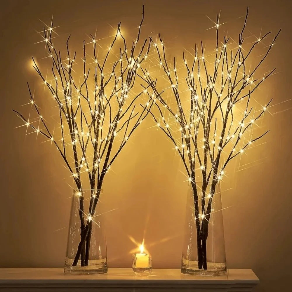 White Birch Branch Lights