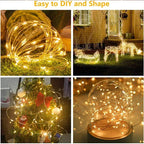 Christmas Curtain String Lights Decoration