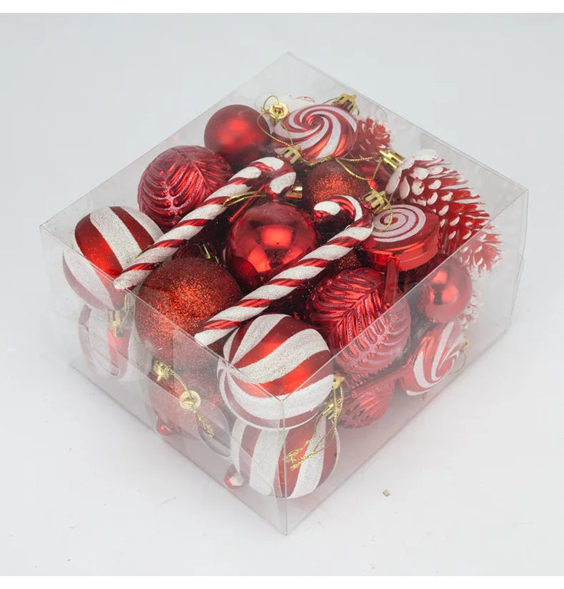 40 Pieces Christmas Ornaments Set