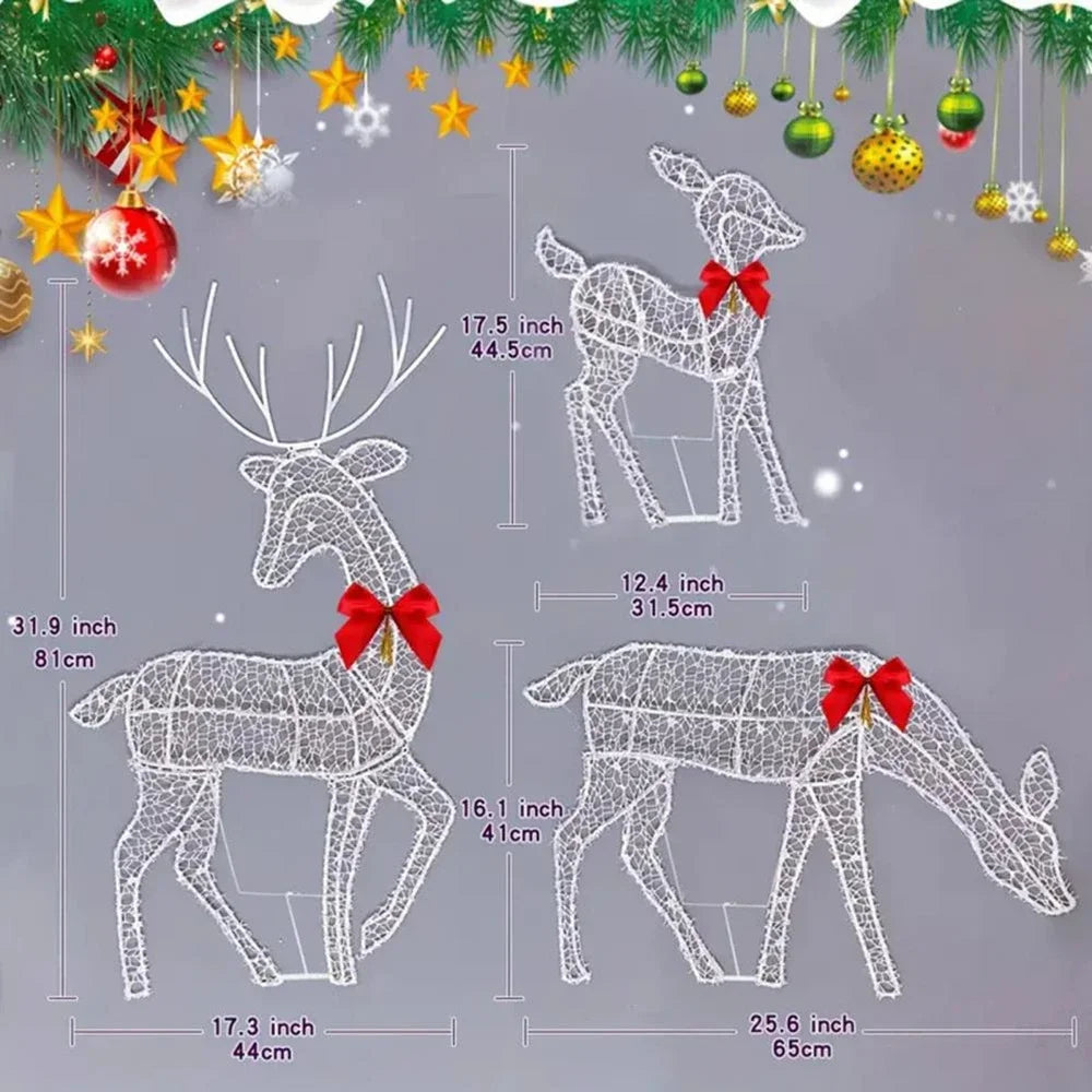 Luminous Deer Christmas Decoration Outdoor