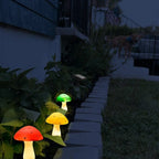 Solar-Powered Mushroom Light Garden Outdoor Decor