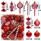 40 Pieces Christmas Ornaments Set